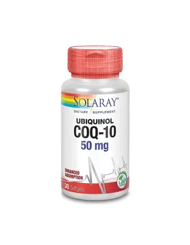 Ubiquinol CoQ10 50 mg - 30 perlas (Solaray)
