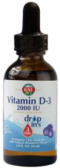Vitamina D3 gotas 50 ml (Solaray)