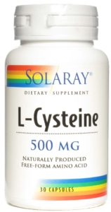 L-Cysteina 500 mg (Solaray)
