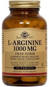 L-Arginina 1000 mg 90 comprimidos (Solgar)