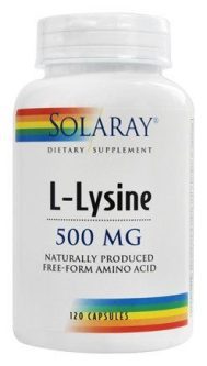L-Lysine 500 mg (Solaray)