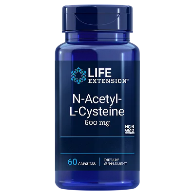 N-Acetyl-L-Cisteina 600mg. 60 Caps. (Life Extension)